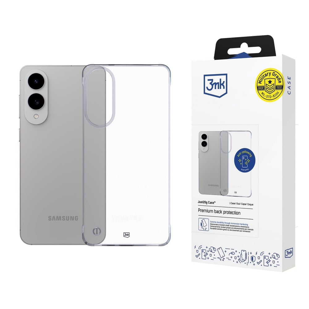 3MK Back Cover Δερμάτινο / Πλαστικό Διάφανο (Galaxy S25)
