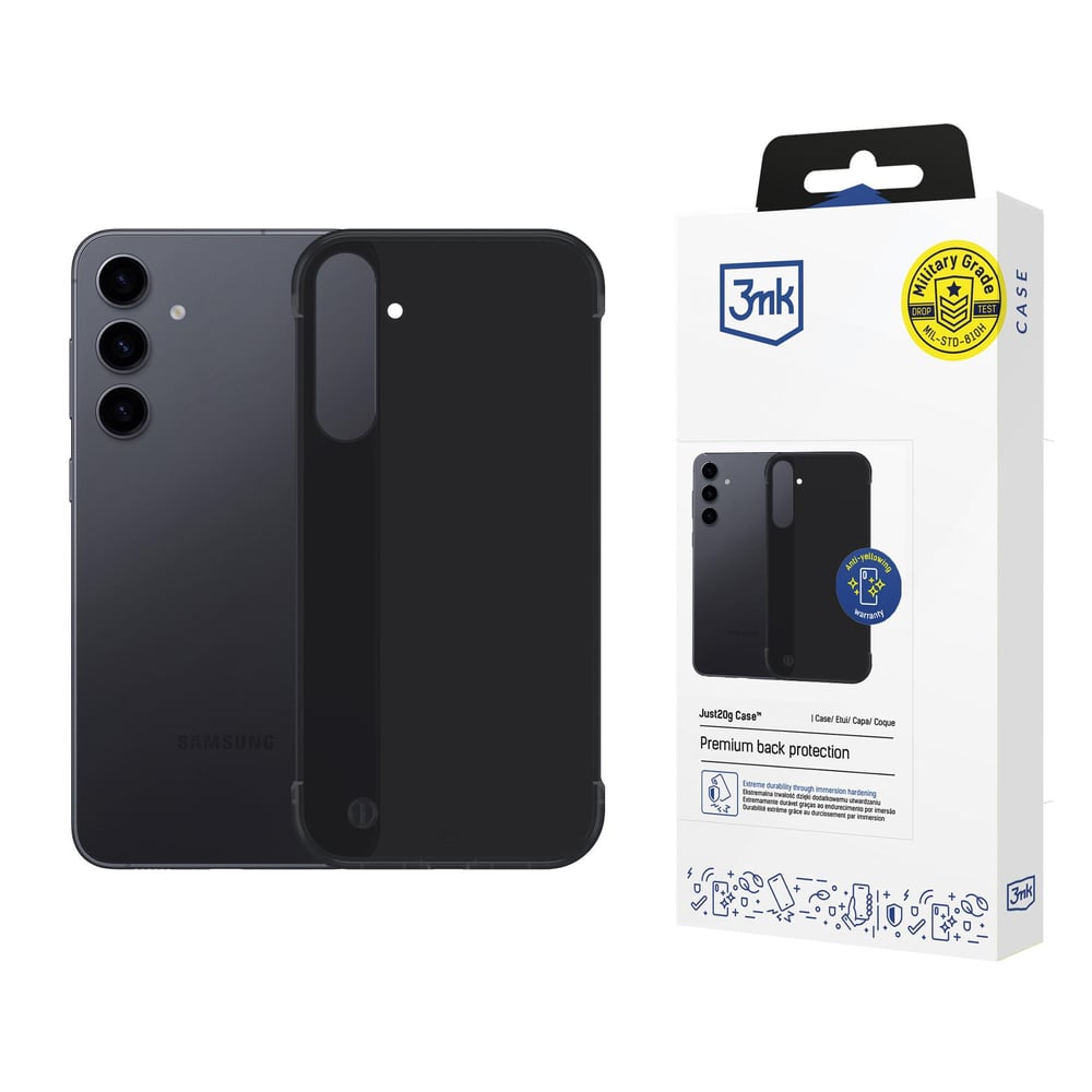3MK Just20g Matt Back Cover Δερμάτινο / Πλαστικό Διάφανο (Galaxy S24+)