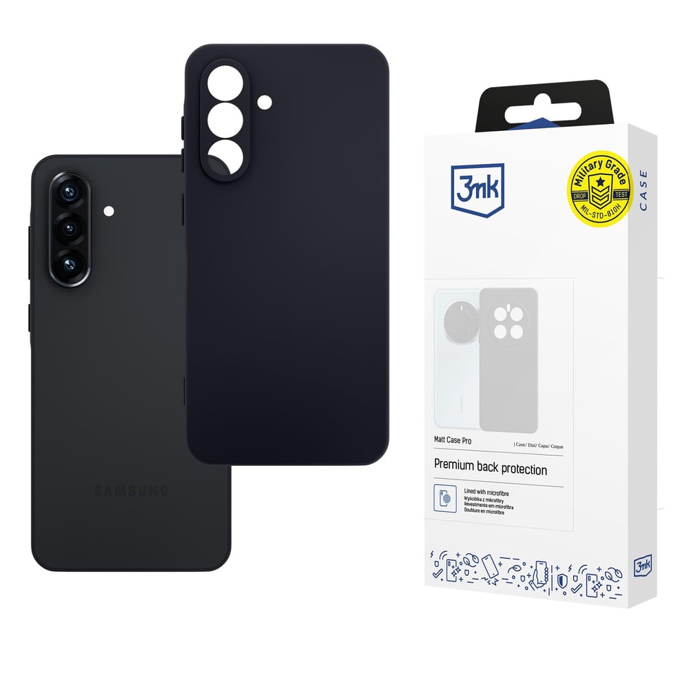 3MK Matt Back Cover Σιλικόνης / Tempered Glass 1.8mm Πολύχρωμο (Samsung Galaxy A56 5G - 3mk)