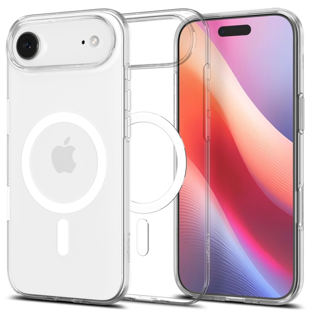 Spigen Liquid Crystal MagSafe Back Cover Σιλικόνης Clear and White (iPhone Air)