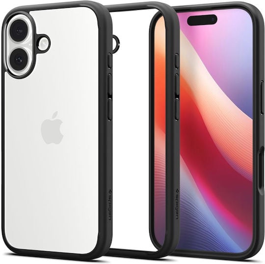 Spigen Ultra Hybrid Back Cover Πλαστικό 2mm Matte Black (iPhone 17)