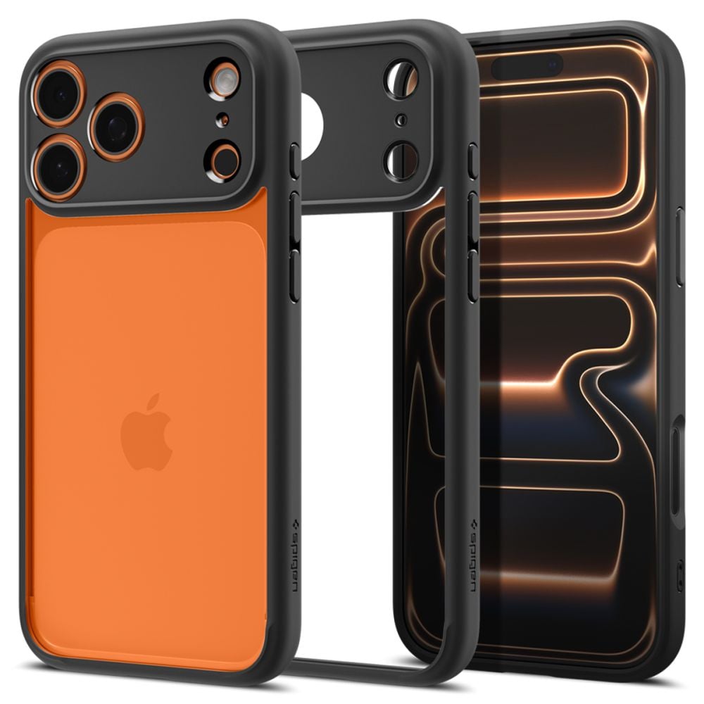 Spigen Ultra Hybrid Back Cover Πλαστικό 2mm Matte Black (iPhone 17 Pro)
