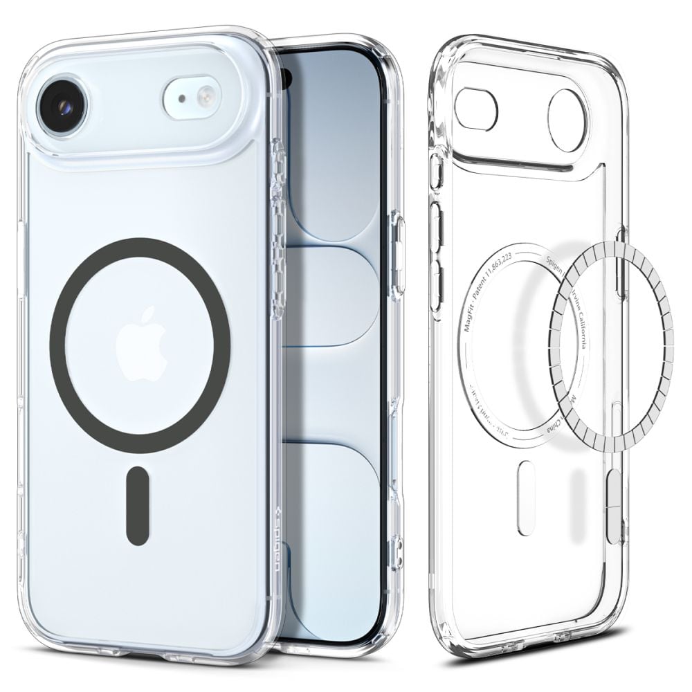 Spigen Ultra Hybrid MagSafe Back Cover Σιλικόνης Clear Gray (iPhone Air)