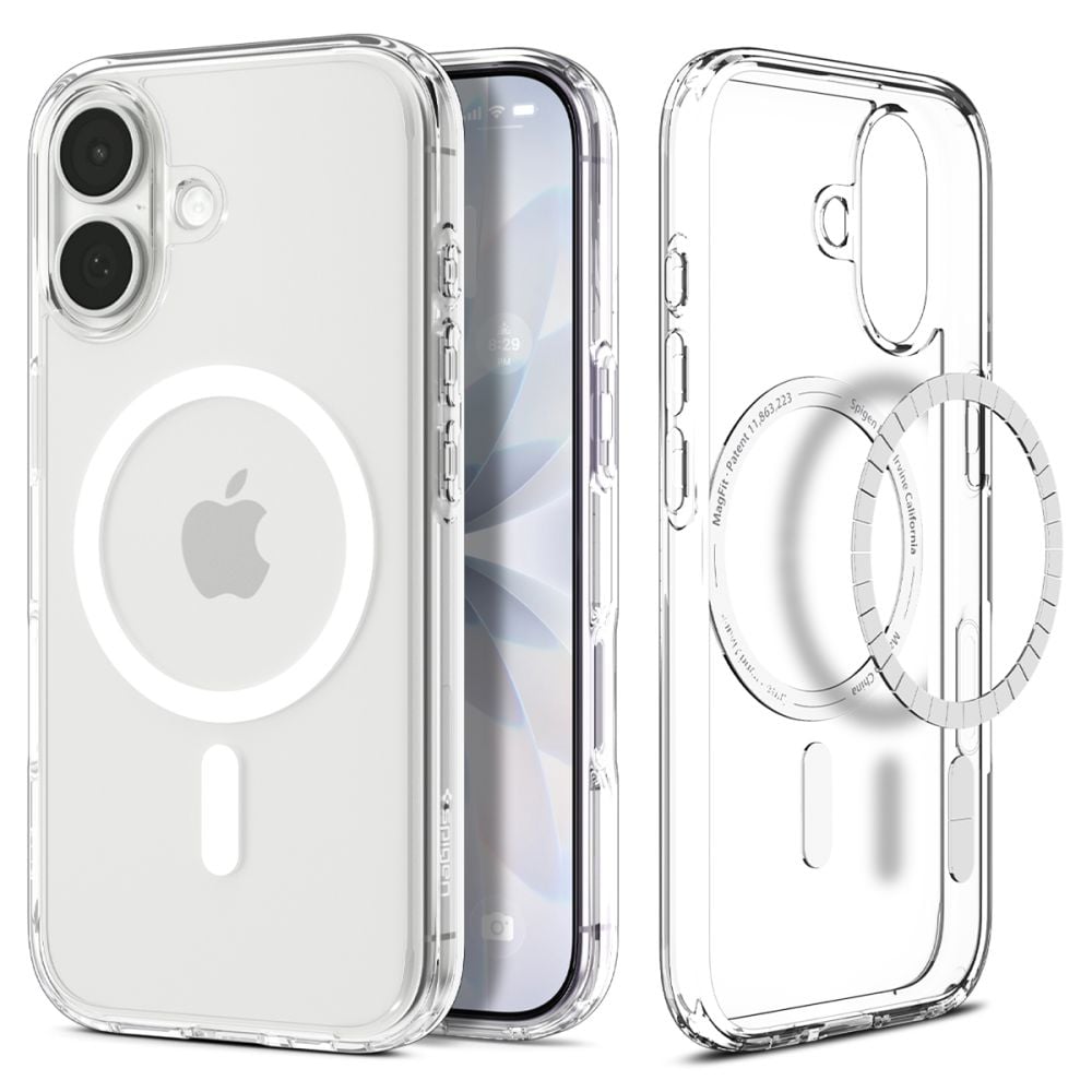 Spigen Ultra Hybrid Magsafe Back Cover Πλαστικό 2mm Διάφανο (iPhone 17)