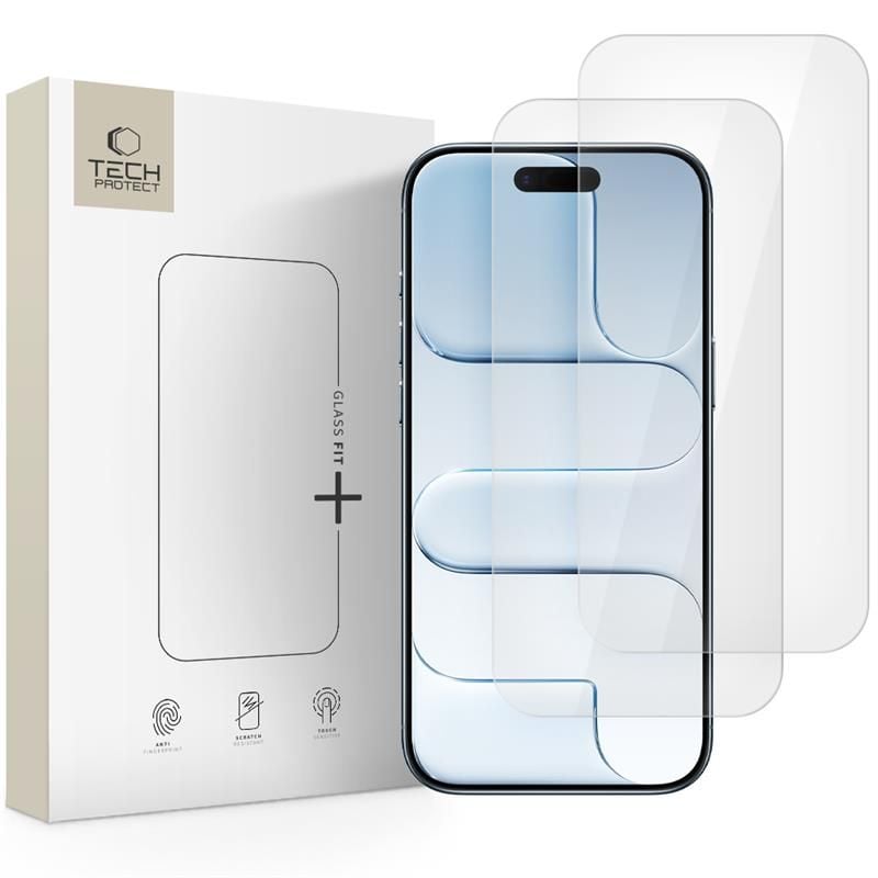 Tech-Protect Glass Fit+ Tempered Glass 2τμχ (iPhone Air)