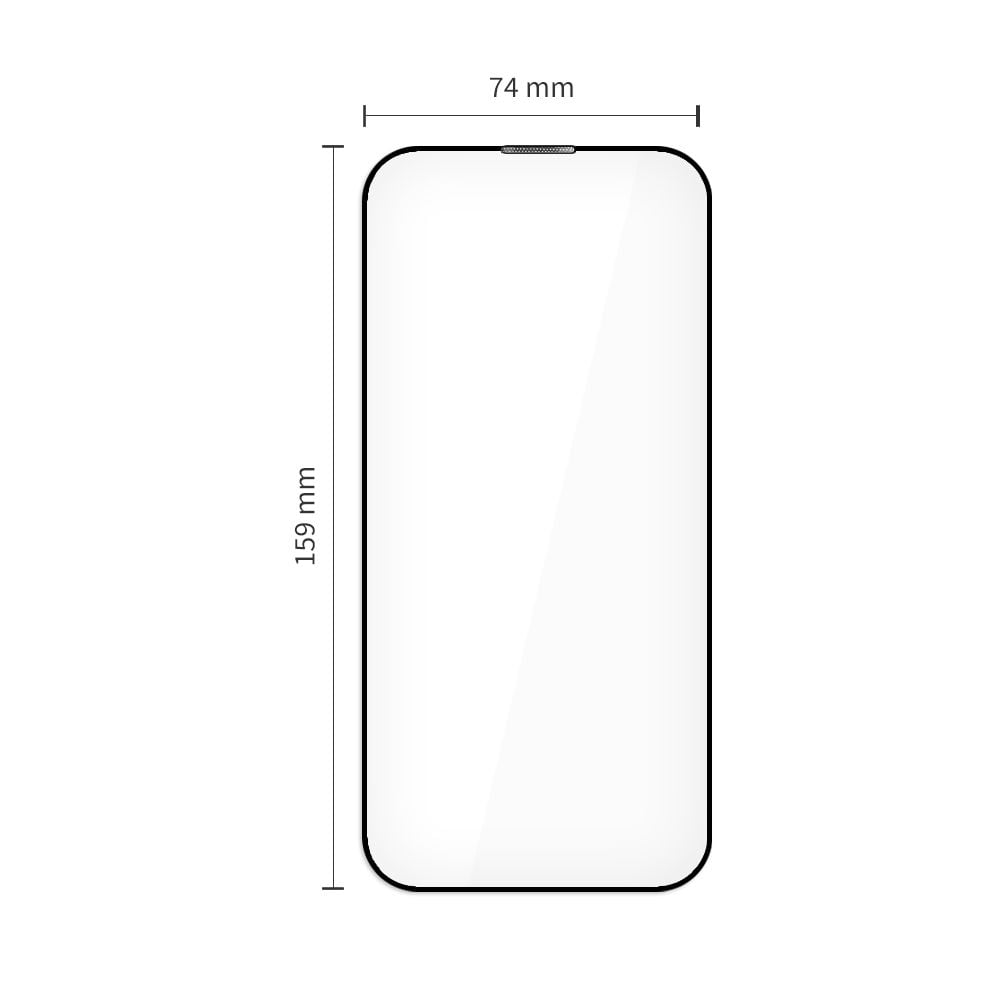 Tech-Protect Quick Set+ Full Face Tempered Glass Μαύρο (iPhone 17 Pro Max / iPhone 16 Pro Max) F5906302319367