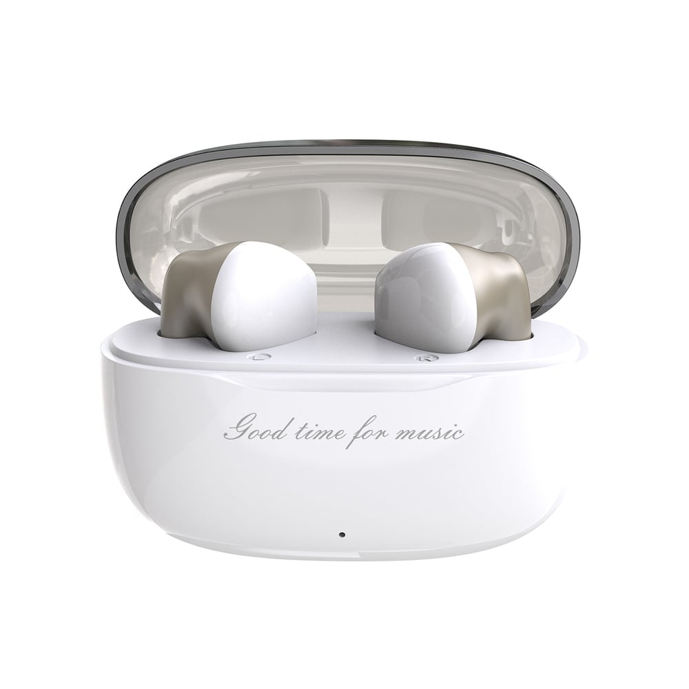 Dudao U8 In-ear Bluetooth Handsfree Ακουστικά με Θήκη Φόρτισης Λευκά