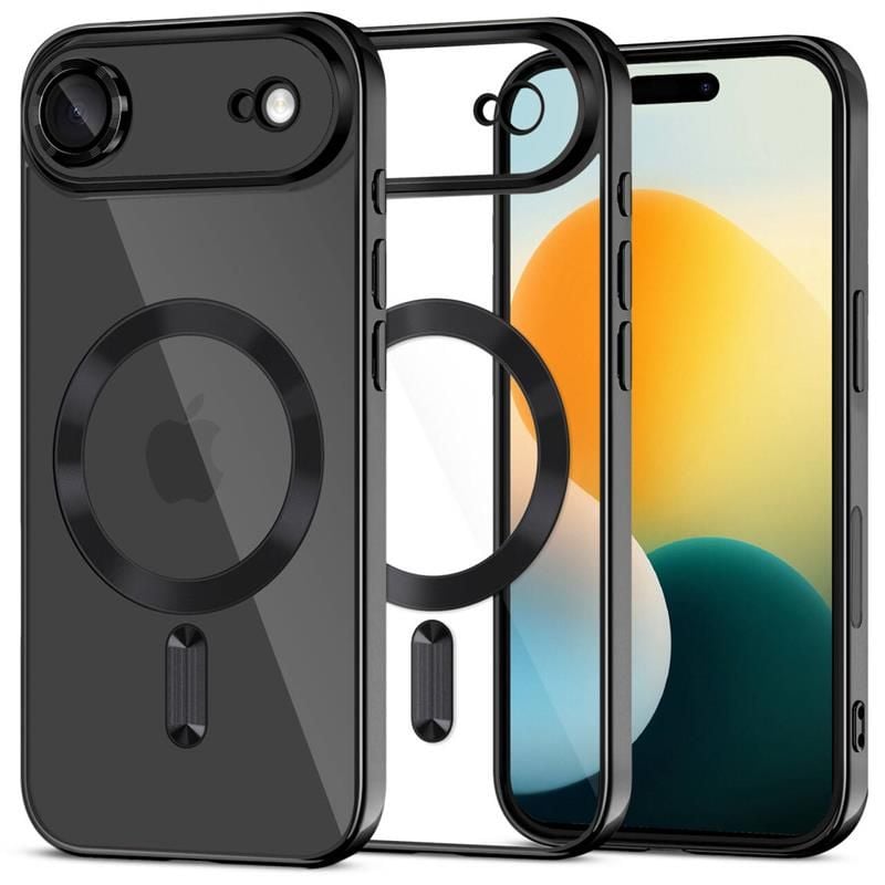 Tech-Protect Magflex Back Cover Σιλικόνης Μαύρο (iPhone Air) TPMAMIP17ASB