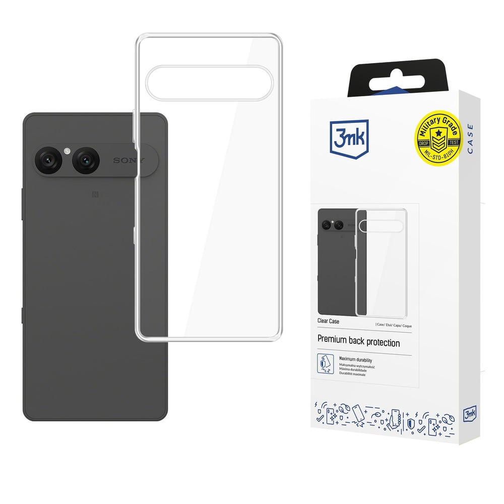 3MK Back Cover Πλαστικό Διάφανο (Xperia 10 VII)