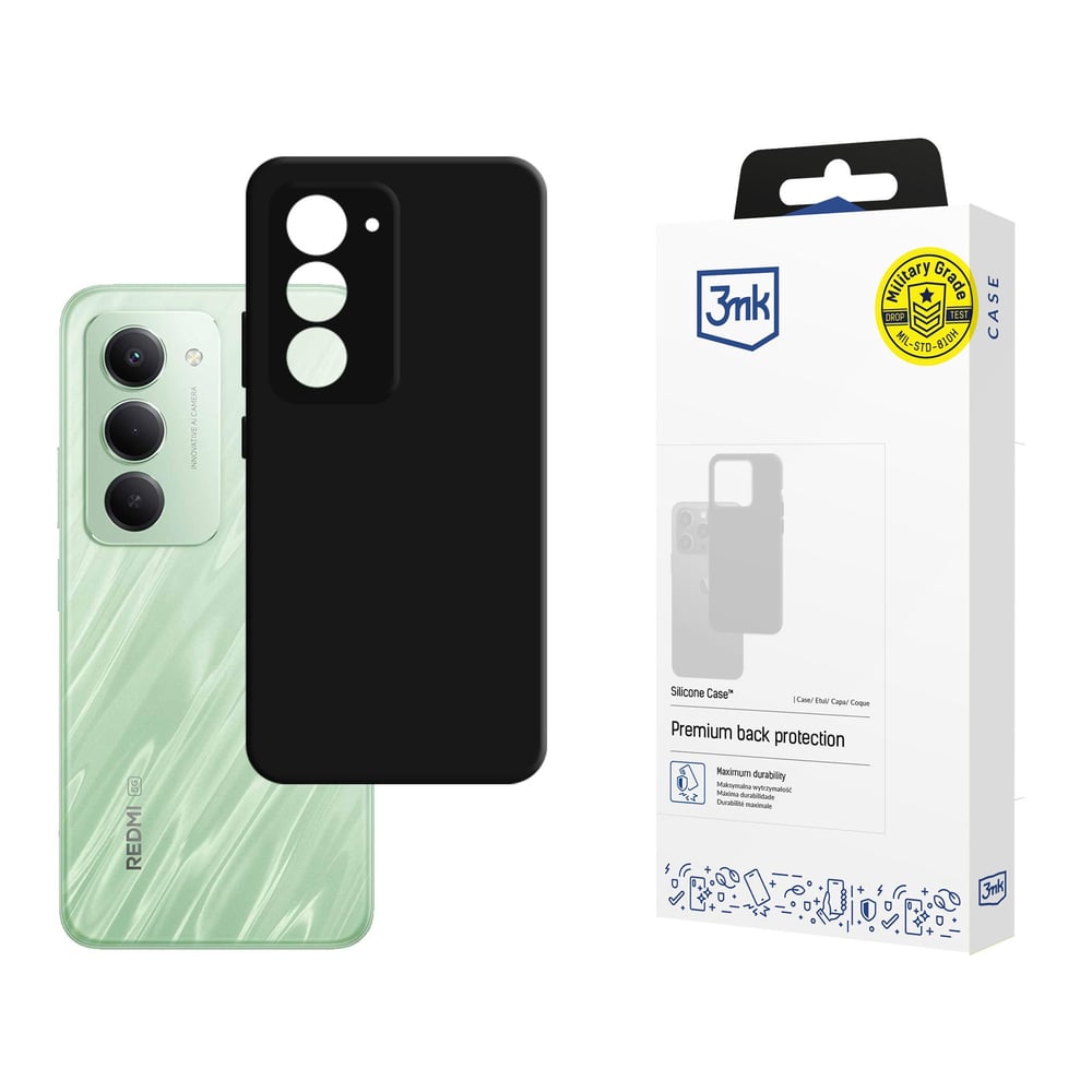 3mk Silicone Case Xiaomi Redmi 15 4g 15 5g Blackeng