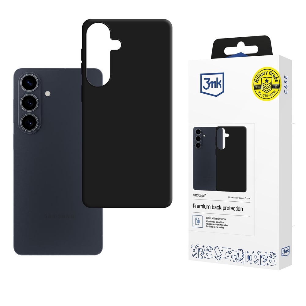 3mk Matt Case Samsung Galaxy S26 Matte Blackeng