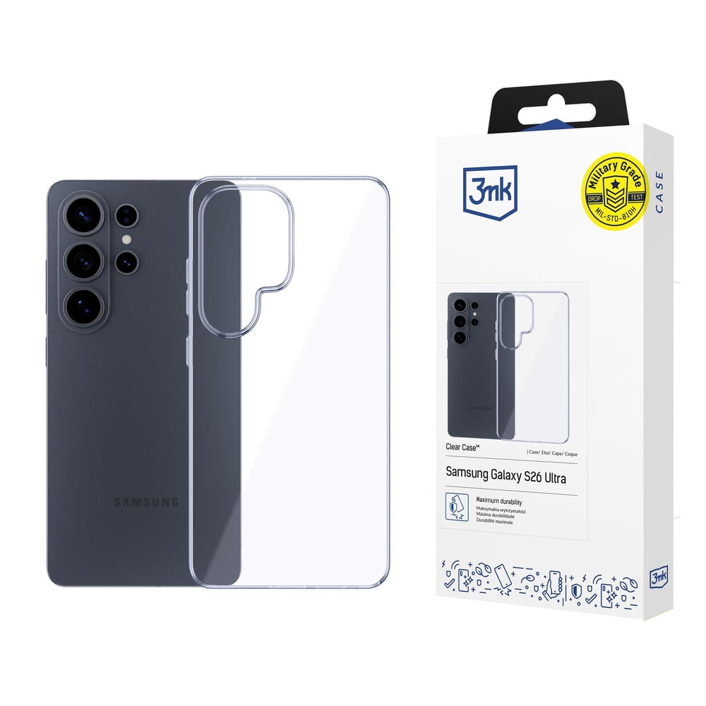 3MK Back Cover Σιλικόνης Διάφανο (Galaxy S26 Ultra)