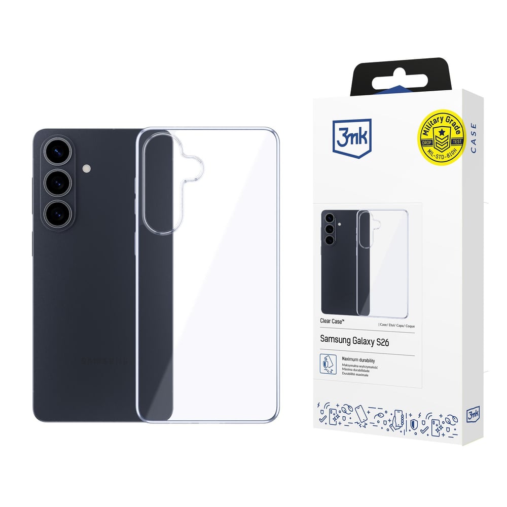 3mk Clear Case Samsung Galaxy S26 Transparenteng