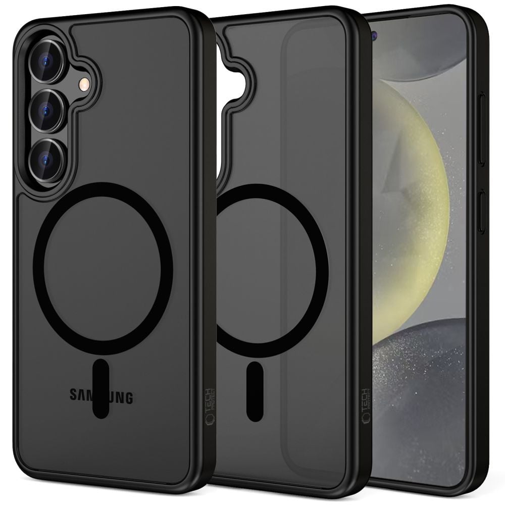 Tech-Protect Magmat Back Cover Σιλικόνης / Πλαστικό 2mm Μαύρο (Galaxy S25 FE)