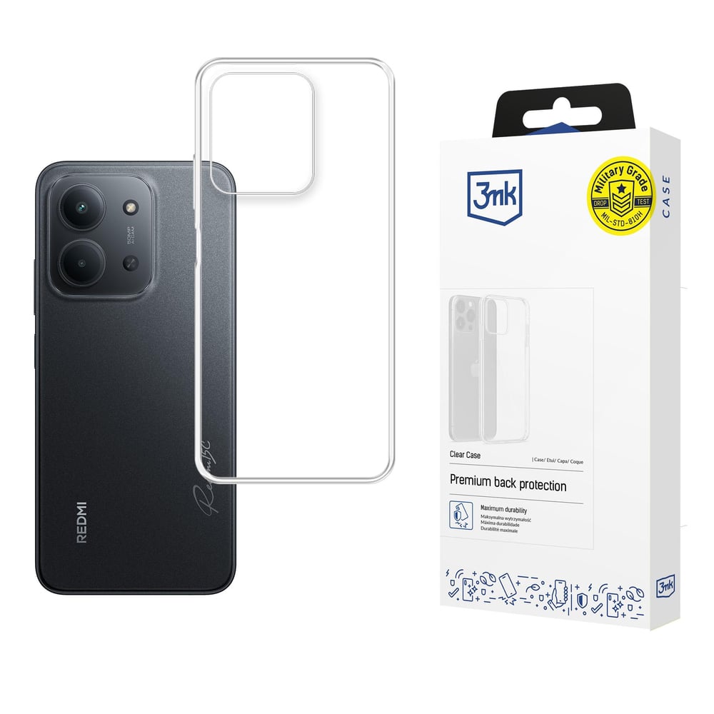 3mk Clear Case Xiaomi Redmi 15c 4g Redmi 15c 5g Poco C85 4g Transparent