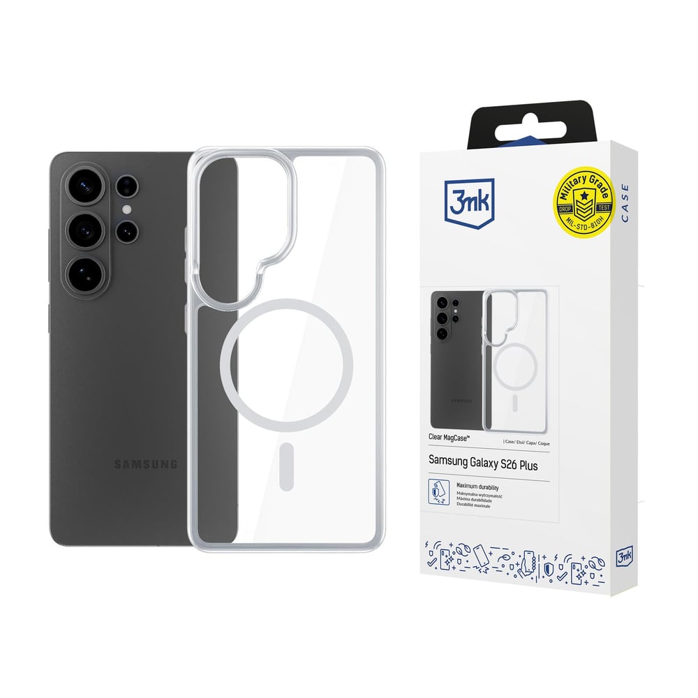 3MK Magcase Back Cover Πλαστικό Διάφανο (Galaxy S26 Ultra)