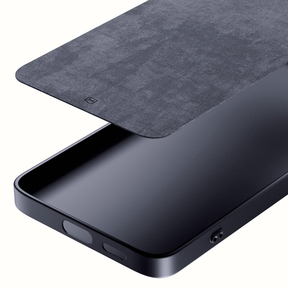 3MK Back Cover Σιλικόνης Μαύρο (Galaxy S26 Ultra)