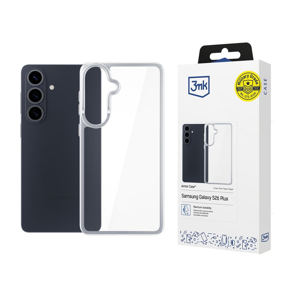 3MK Magcase Back Cover Πλαστικό / Σιλικόνης 1.5mm Διάφανο (Galaxy S26+)