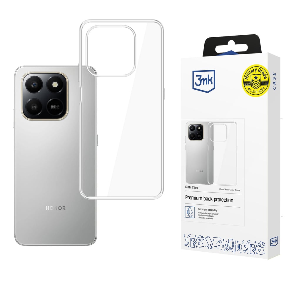 3MK Back Cover Πλαστικό Διάφανο (Honor X7D - 3mk)