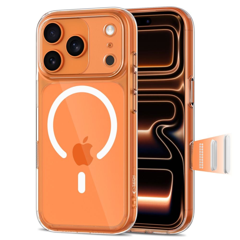 Tech-Protect Magpeak Back Cover Σιλικόνης / Πλαστικό Διάφανο (iPhone 17 Pro)