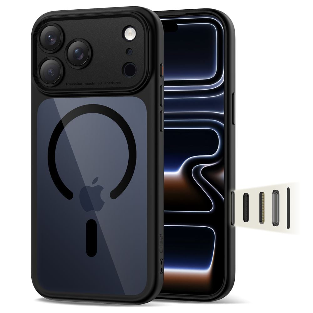 Tech-Protect Magpeak Back Cover Σιλικόνης / Πλαστικό Διάφανο (iPhone 17 Pro Max)
