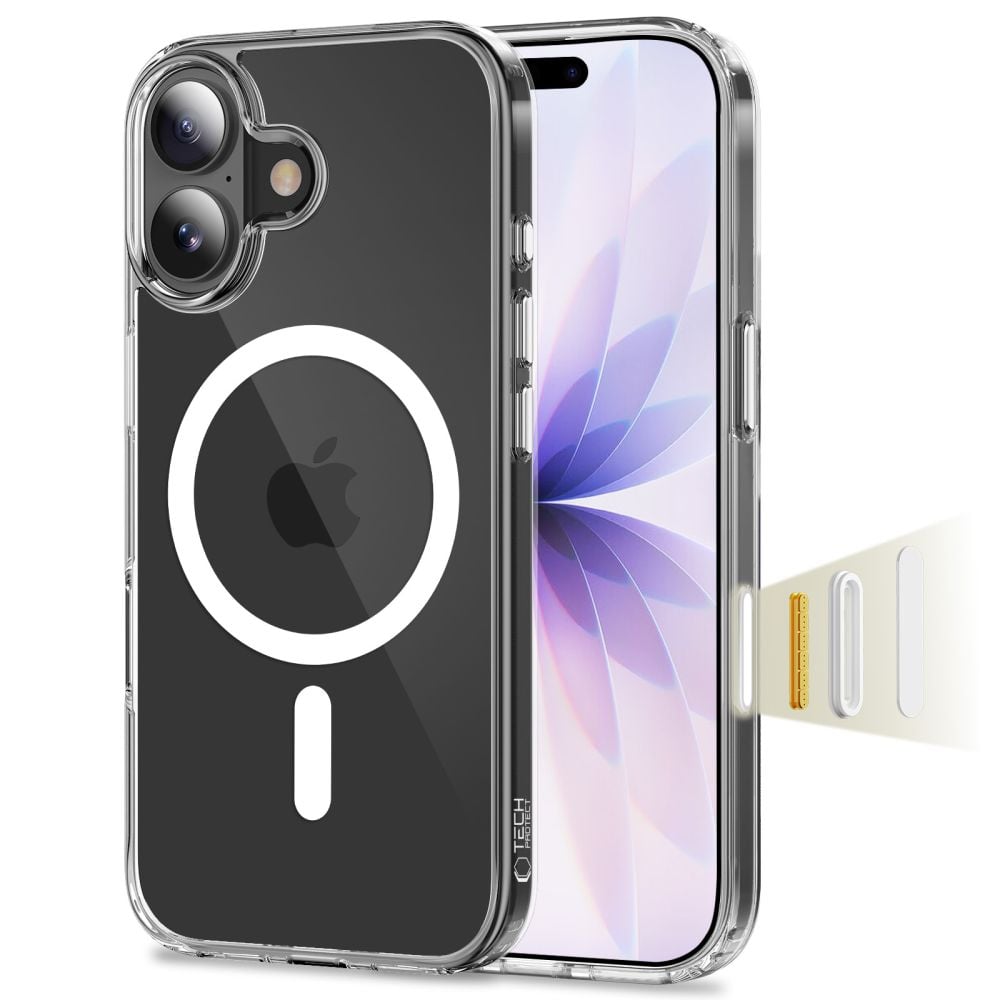 Tech-Protect Flexair Hybrid Cc Back Cover Σιλικόνης / Πλαστικό Διάφανο (iPhone 17)