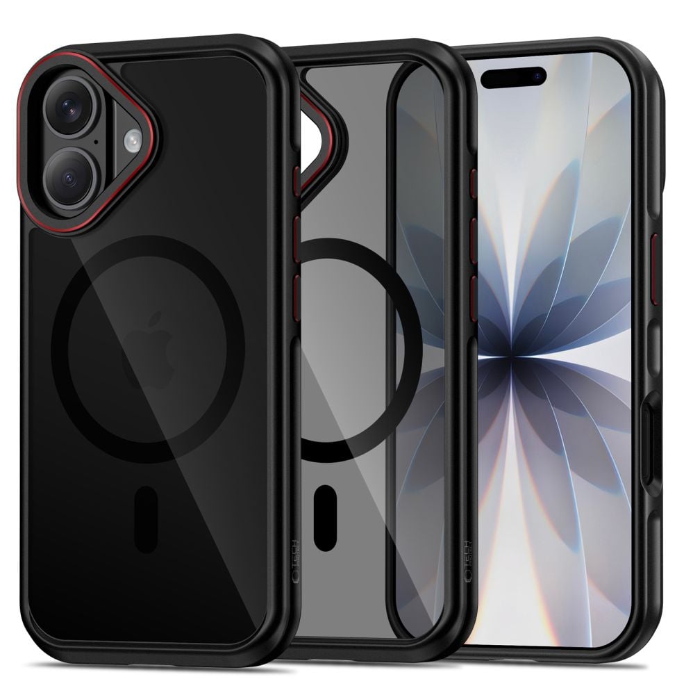 Tech-Protect Maghybrid Back Cover Πλαστικό / Σιλικόνης Μαύρο (iPhone 17)