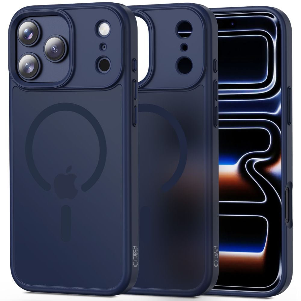 Tech-Protect Magmat Back Cover Πλαστικό / Σιλικόνης Μπλε (iPhone 17 Pro)