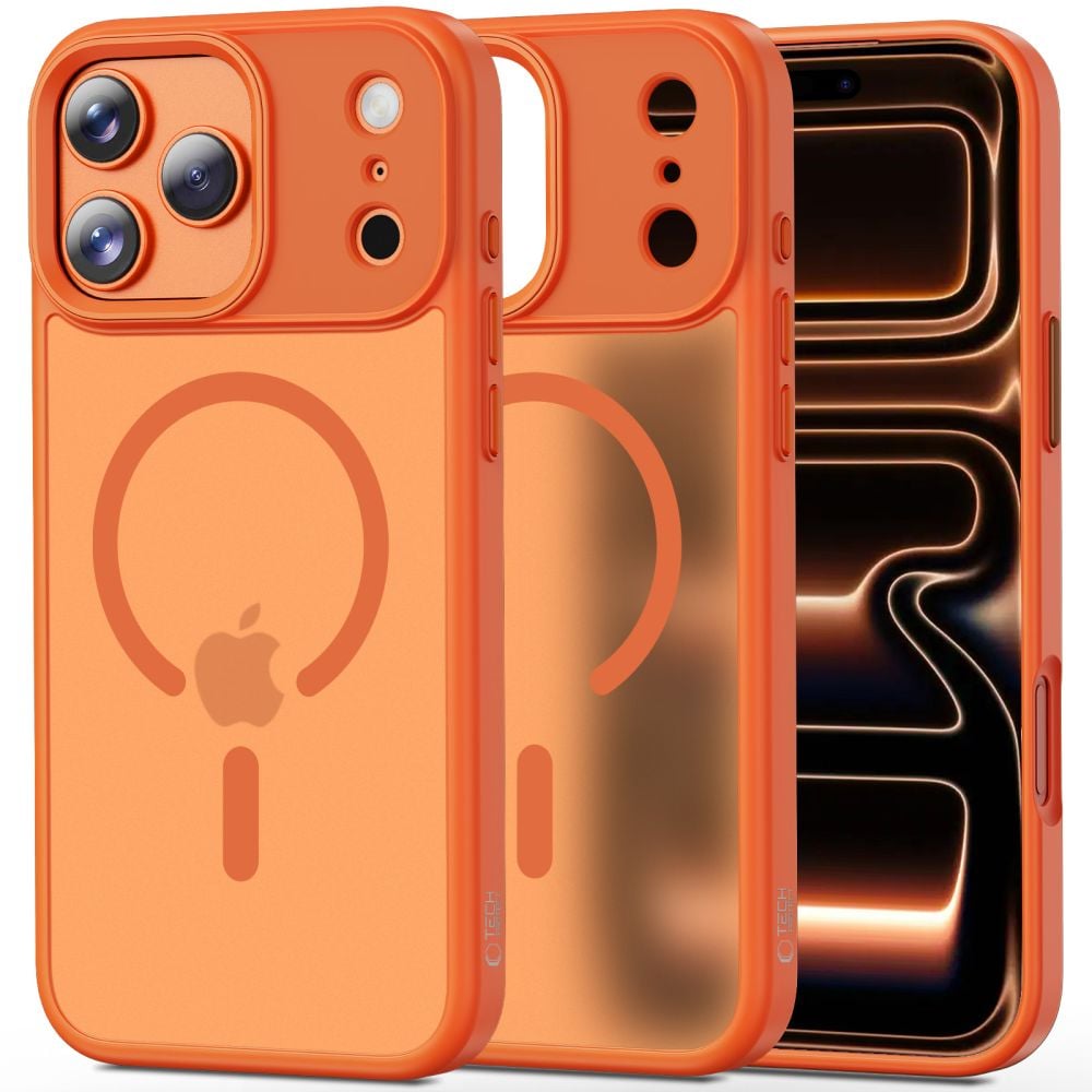 Tech-Protect Magmat Back Cover Σιλικόνης / Πλαστικό Πορτοκαλί (iPhone 17 Pro Max)