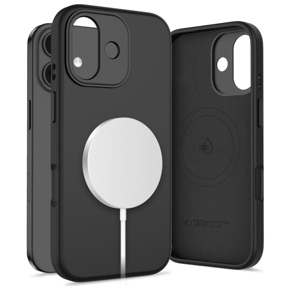 Tech-Protect Uniq Back Cover Μαύρο (iPhone 17)