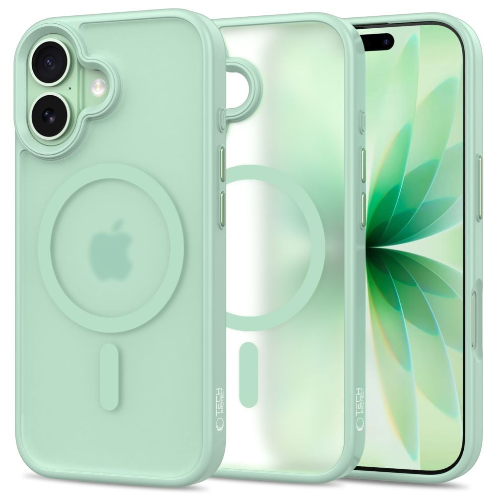 Tech-Protect Magmat Back Cover Σιλικόνης / Πλαστικό Πράσινο (iPhone 17)