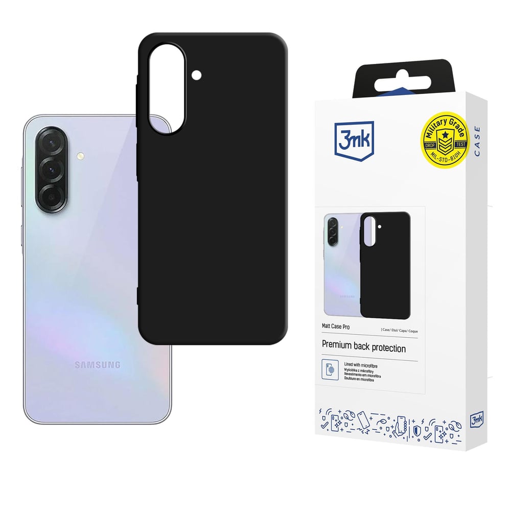 3mk Matt Case Pro Samsung Galaxy A37 Black