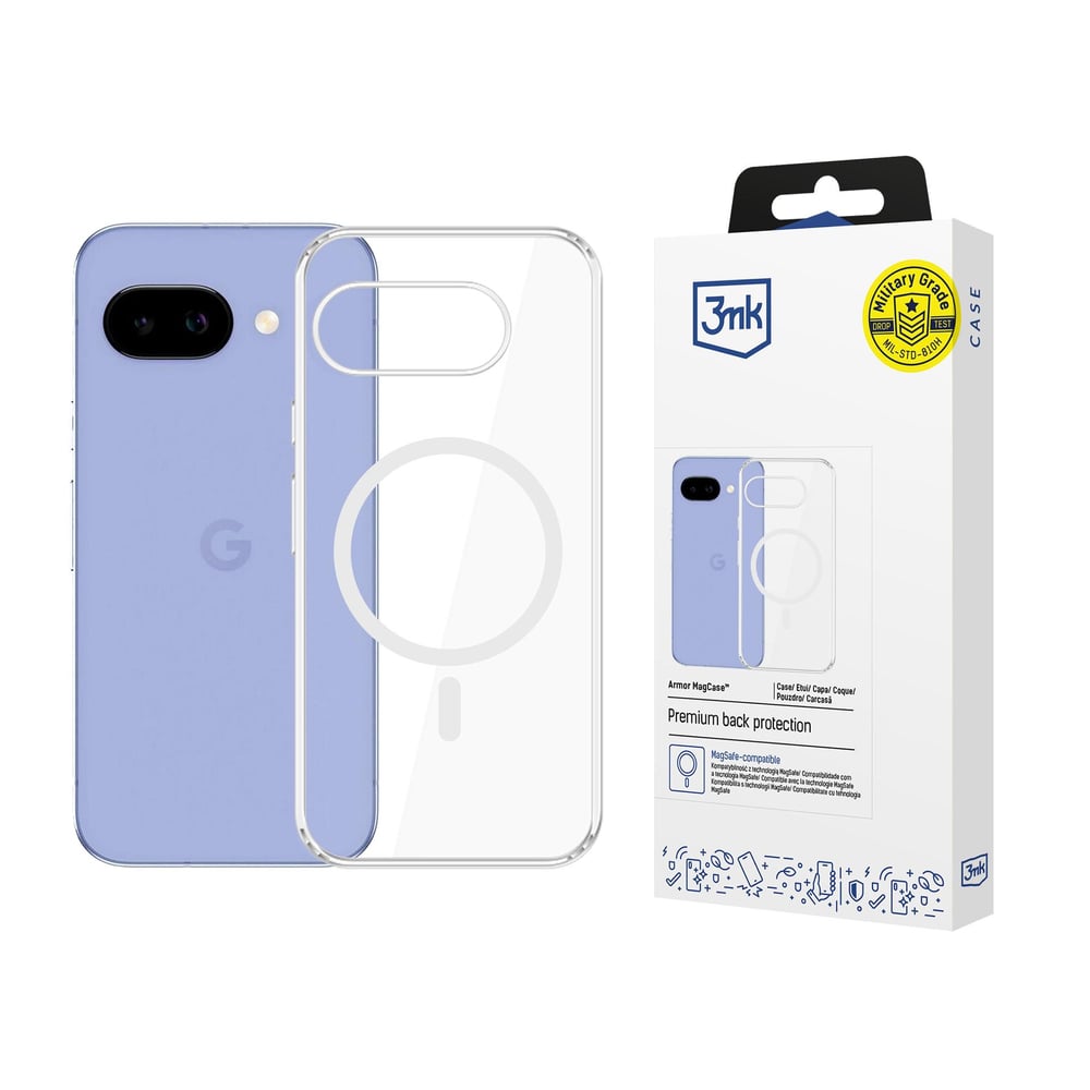 3MK Magcase Back Cover Πλαστικό 1.5mm Διάφανο (Google Pixel 10A, 3MK)
