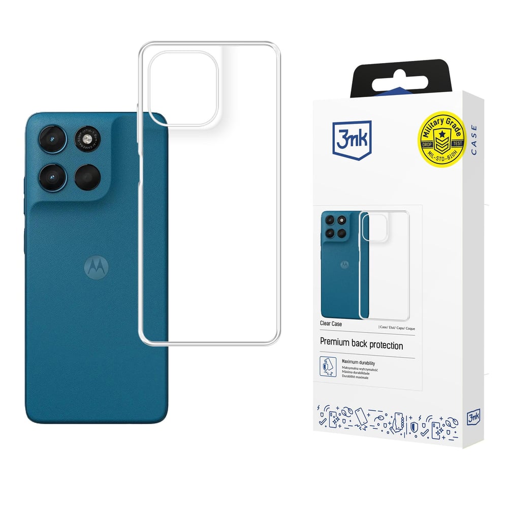 3MK Back Cover Πλαστικό Διάφανο (Motorola Moto G57 Power)