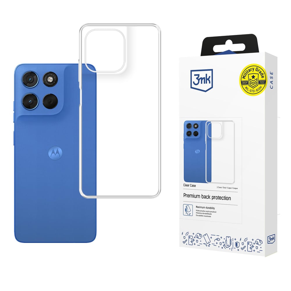 3MK Back Cover Διάφανο (Motorola Moto G57)