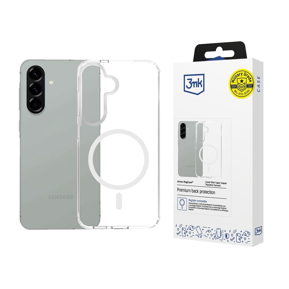3MK Magcase Back Cover Πλαστικό 1.5mm Διάφανο (Samsung Galaxy A57 5G - 3mk)