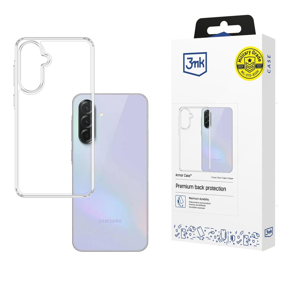 3MK Armor Back Cover Μεταλλικό 1.5mm Διάφανο (Samsung Galaxy A37 - 3mk)
