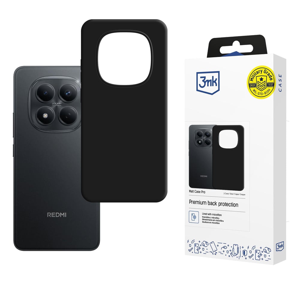 3MK Matt Back Cover (Redmi Note 15 Pro 4G)