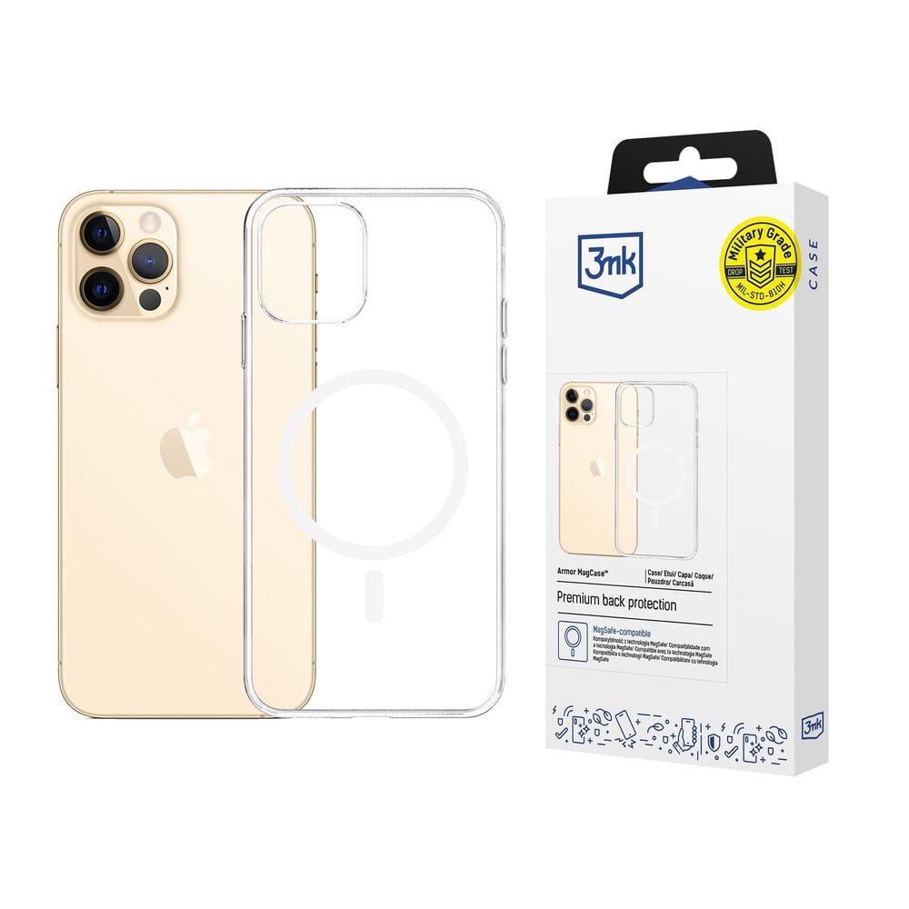 3MK Armor Magcase Back Cover (iPhone 12 Pro Max)