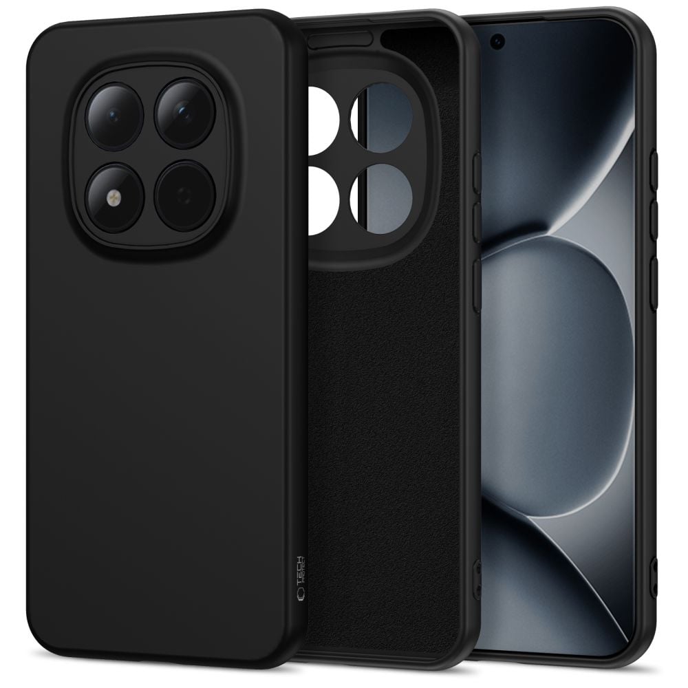 Tech-Protect Icon Back Cover Σιλικόνης Μαύρο (Redmi Note 15 Pro 5G)