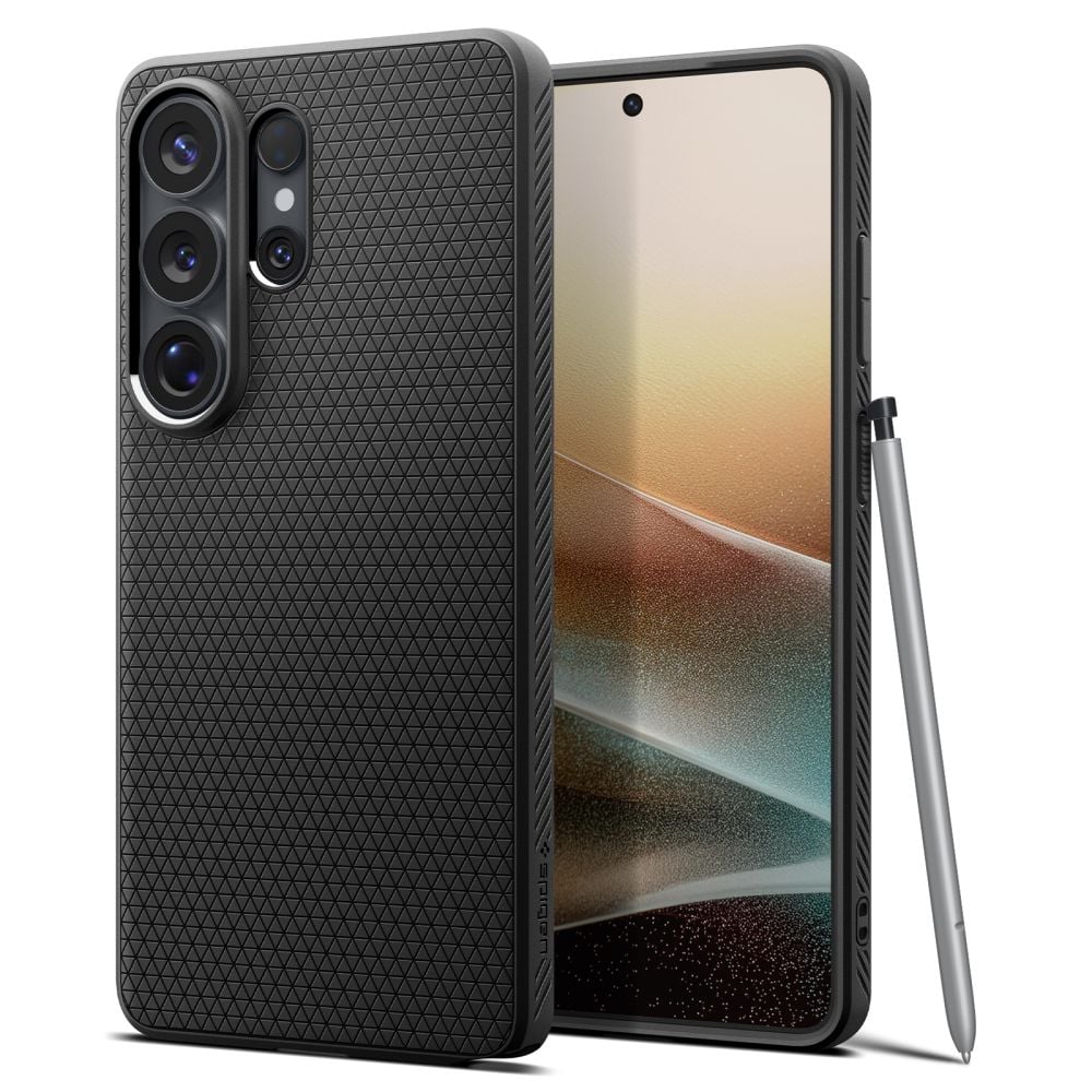 Spigen Liquid Air Back Cover Σιλικόνης Matte Black (Galaxy S26 Ultra)