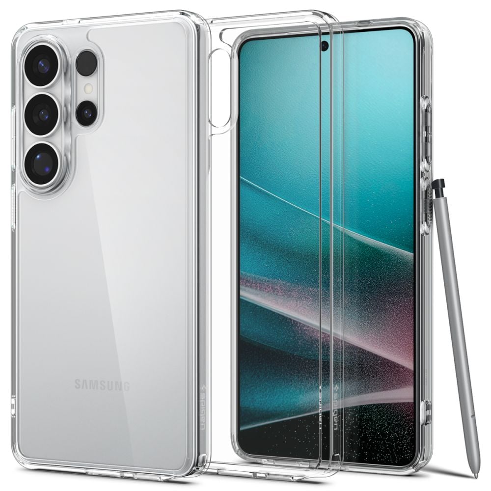 Spigen Ultra Hybrid Back Cover Πλαστικό / Σιλικόνης 2mm Crystal Clear (Galaxy S26 Ultra)