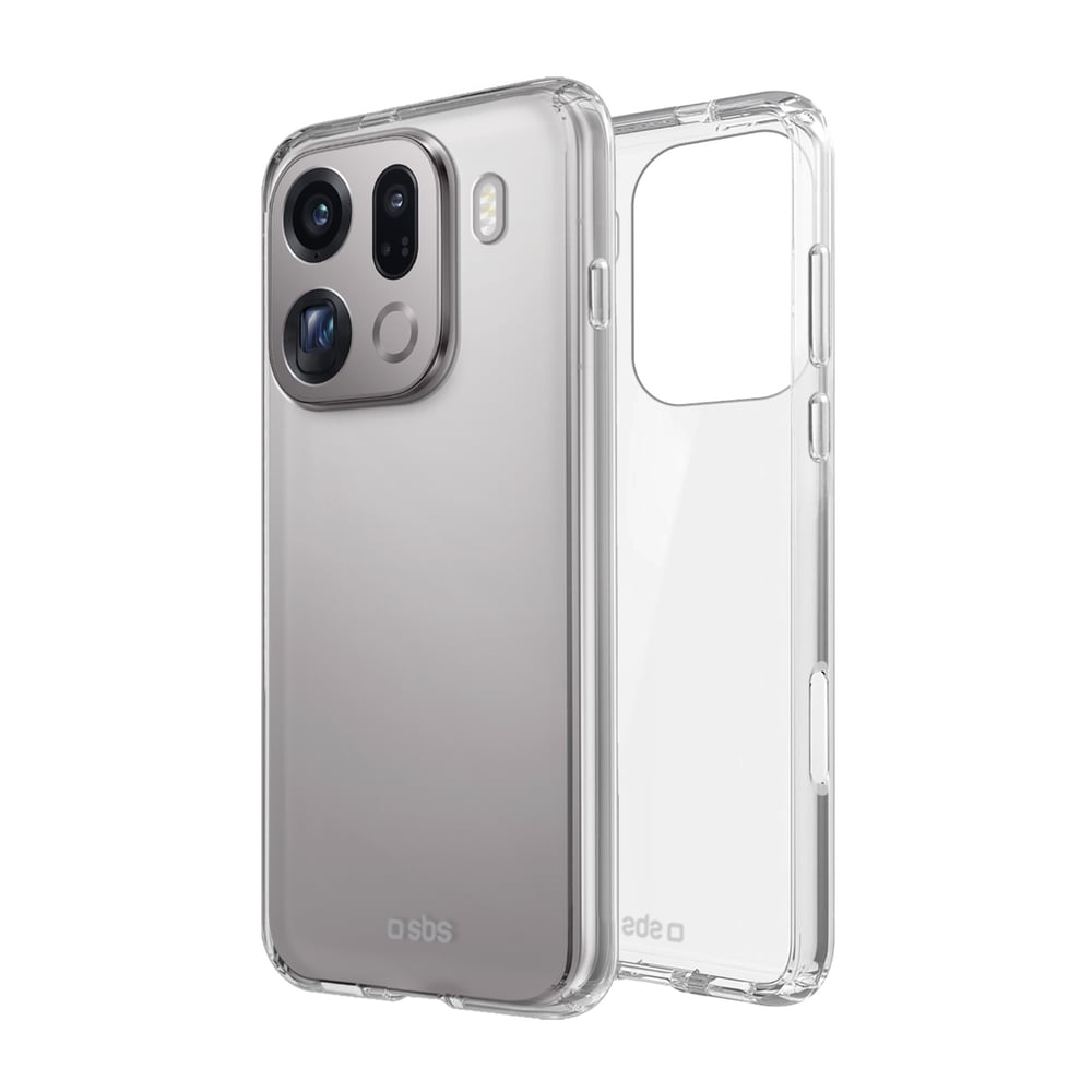 SBS Skinny Cover Back Cover Σιλικόνης Διάφανο (Oppo Find X9 Pro)
