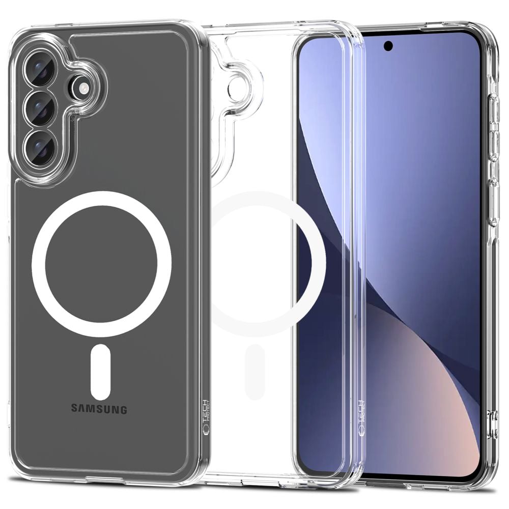 Tech-Protect Wallet Σιλικόνης / Πλαστικό Διάφανο (Samsung Galaxy A57 5G)