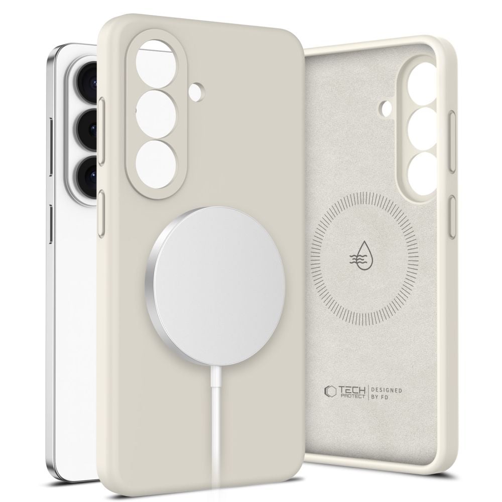 Tech-Protect Back Cover Σιλικόνης Μπεζ (Galaxy S26+)