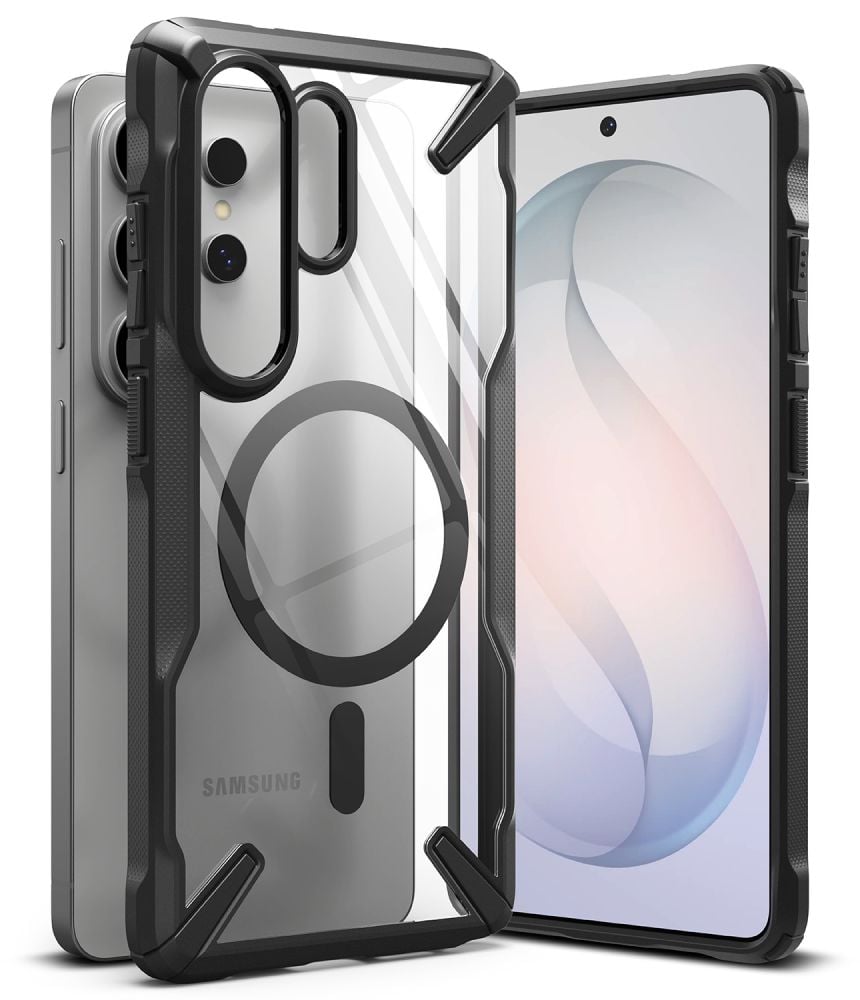 Ringke Fusion X Magnetic Back Cover Μαύρο (Galaxy S26 Ultra)