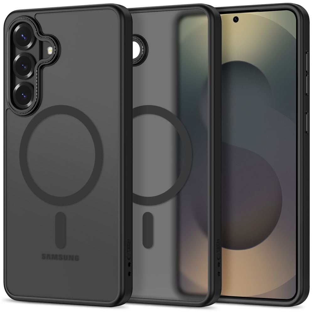 Tech-Protect Magcam Back Cover Σιλικόνης / Πλαστικό Μαύρο (Galaxy S26+)