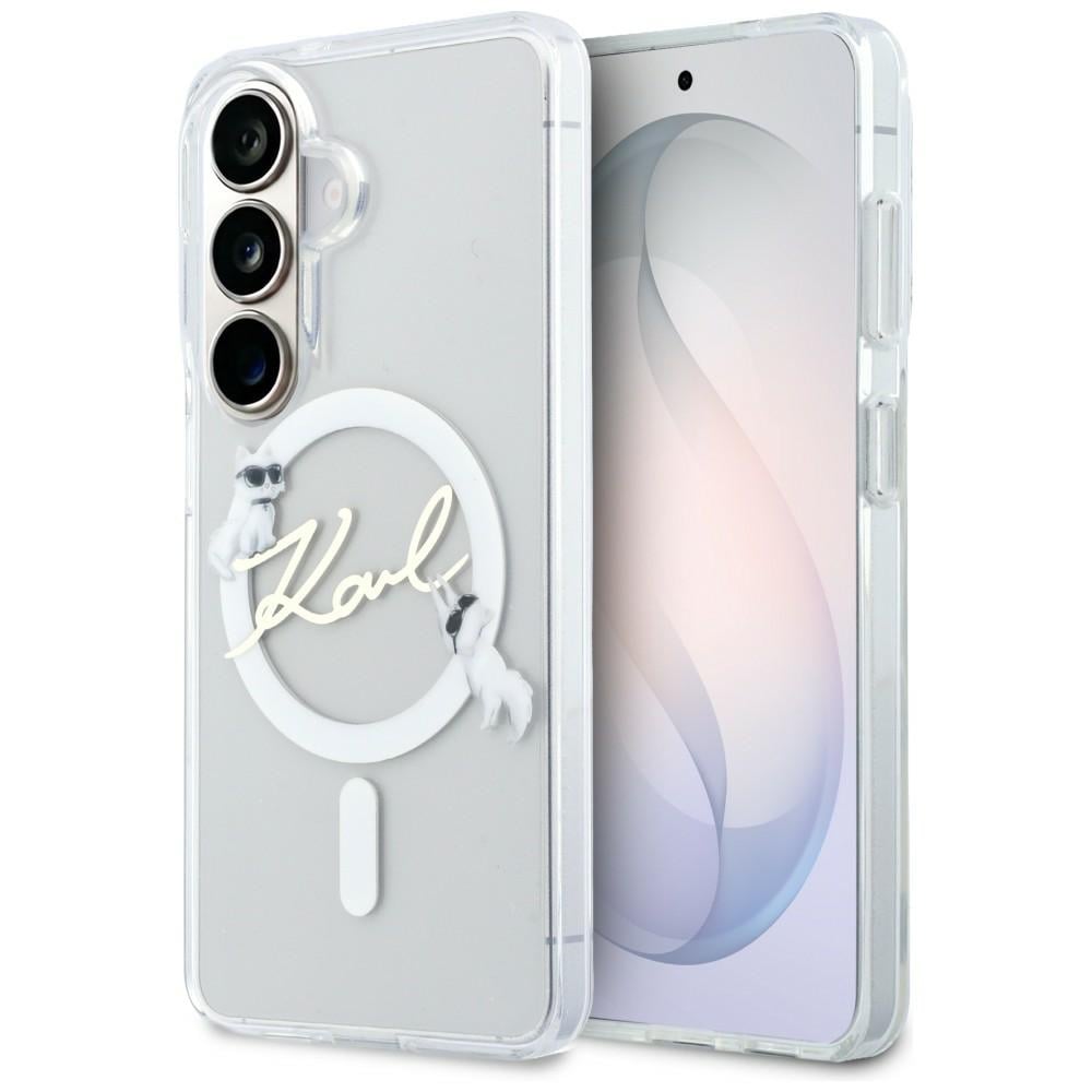 Karl Lagerfeld Iml Kc Script Back Cover Σιλικόνης / Πλαστικό Διάφανο (Galaxy S26+)