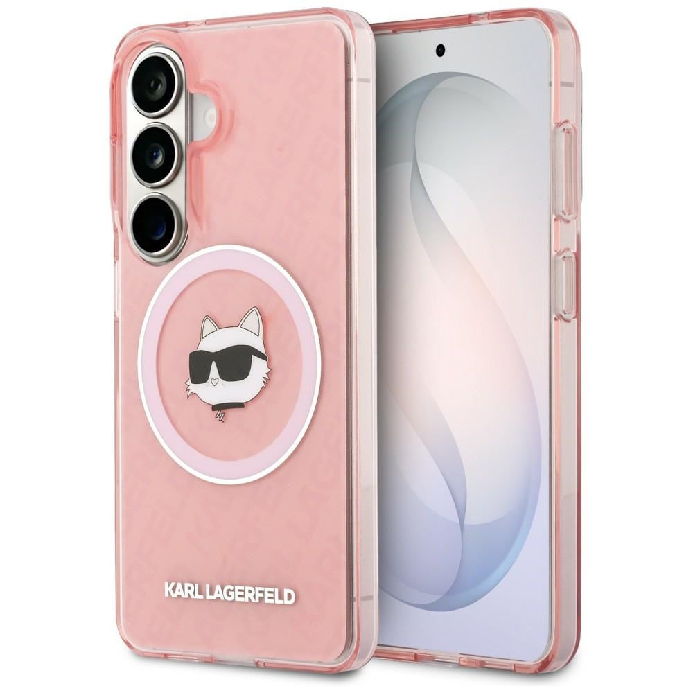 Karl Lagerfeld Iml Repeated Choupette Back Cover Σιλικόνης / Πλαστικό Ροζ (Galaxy S26+)