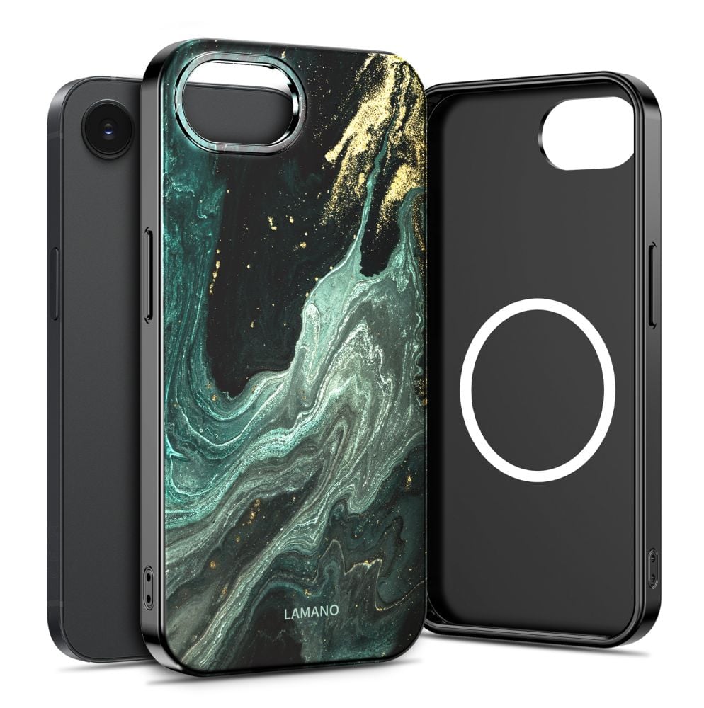 Tech-protect Lamano Magsafe Iphone 16e 17e Verde Aura